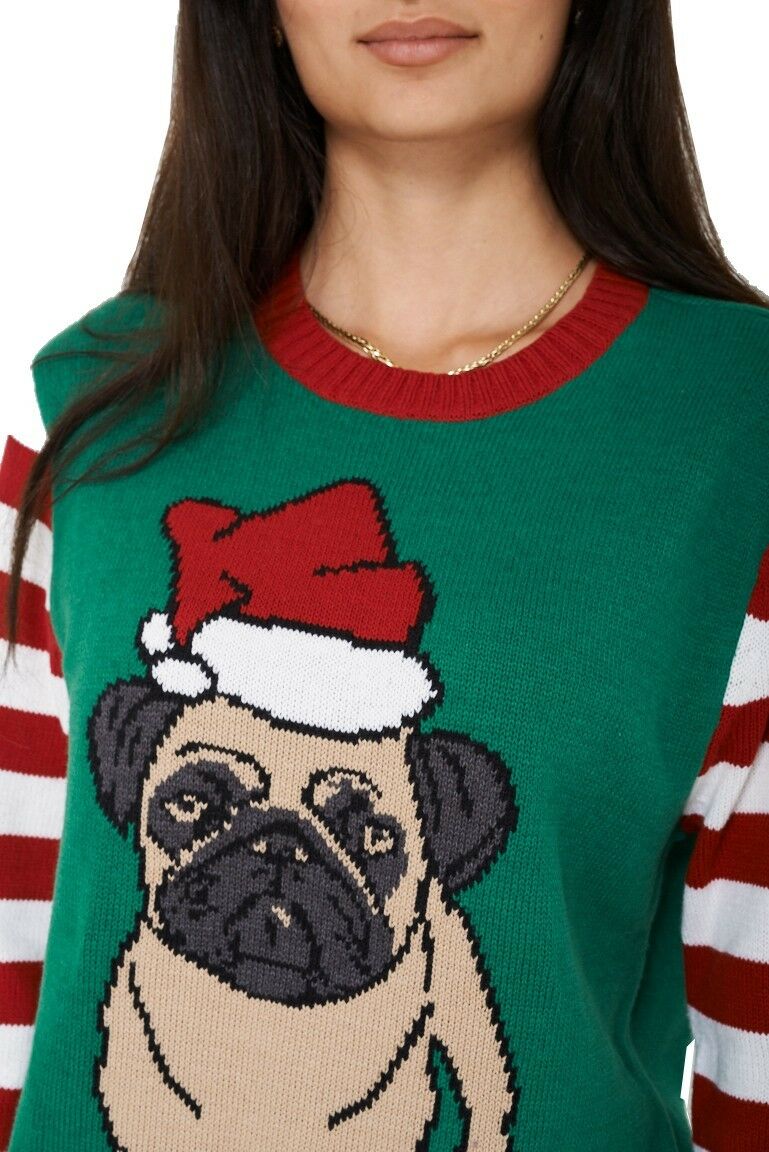 Pug on sale christmas jumpers