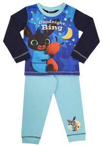 Boys Bunny Bing Goodnight Bing Print Long Sleeve Pyjamas