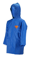 Load image into Gallery viewer, Boys Girls Superman Raincoat Hooded PVC Rain Windproof Jackets
