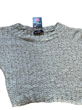 Load image into Gallery viewer, Girls Light Grey Soft Knit Longsleeve Turn up Sleeve Jumpers
