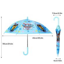 Load image into Gallery viewer, Kids Paw Patrol Aqua Blue Boys Girls School Umbrella
