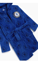 Load image into Gallery viewer, Kids Unisex Chelsea FC Soft Fleece Dressing Gown
