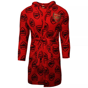 Boys Girls Unisex Official Arsenal FC Football Dressing Gown