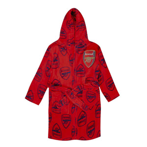 Boys Girls Unisex Official Arsenal FC Football Dressing Gown