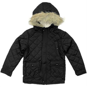 Boys Padded Quilted Parka Jacket - 1363