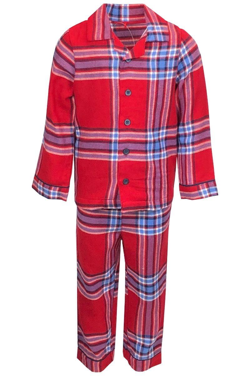 Checkered best sale baby pyjamas