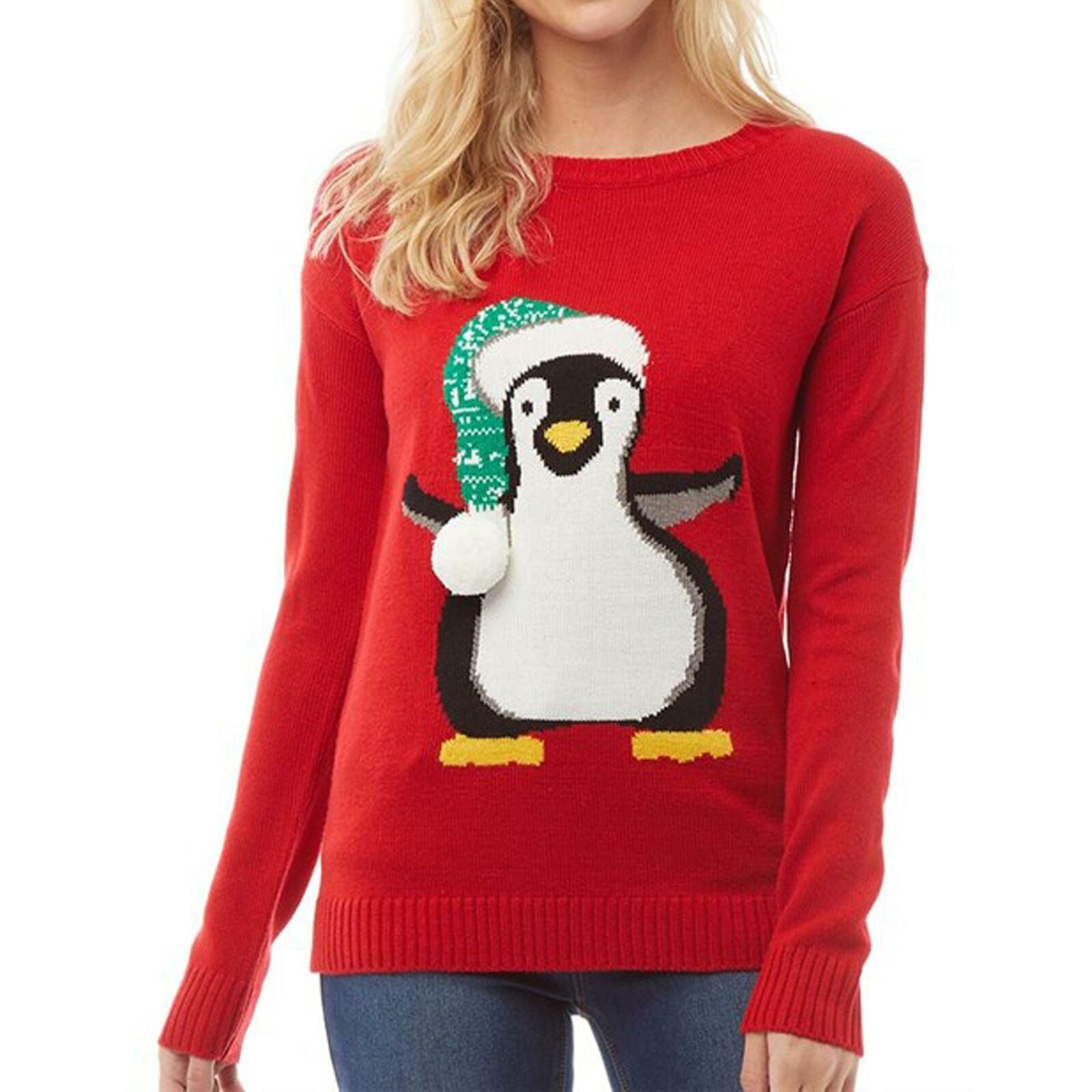 Penguin xmas jumper clearance womens